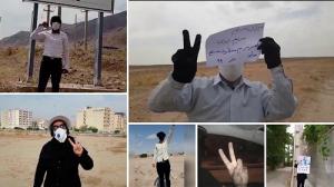 MEK supporters and Resistance Units express their solidarity with the Free Iran Global Summit- July 2020