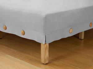 Lina Button Fitted Sheet