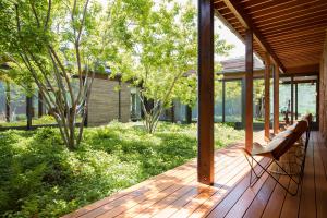 Walden House courtyard/atrium