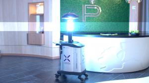 Paramount Miami Reception Zapped by COVID-Killing LightStrike Robot