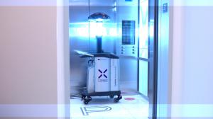 Paramount Miami Elevator Zapped By COVID-Killing LightStrike Robot