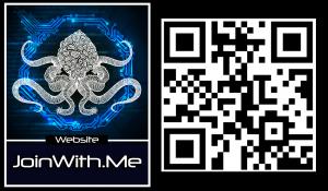 JoinWith.Me QR code that connects to the video trailer