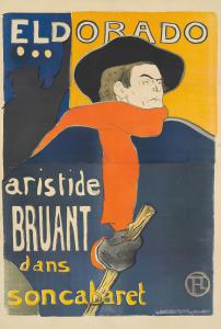The great mythologizer of Montmartre, Henri de Toulouse-Lautrec, maintained his appeal to bidders. His 1894 Eldorado / Aristide Bruant changed hands for $78,000.