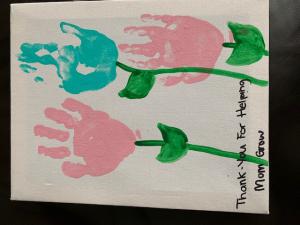 A gift from one of Michael Dadson's client's children.