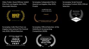 Recognition for JoinWith.Me trailer and screenplay
