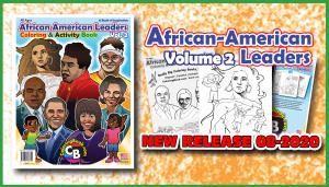 Volume II African Amerian Leaders Really Big Coloring Book