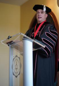 Dr. William Downs, 13th President of Gardner-Webb University, Offers Remarks