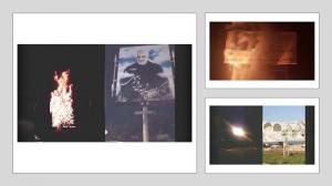 7- Mashhad, Gorgan and Hormozgan- Torching Qassem Soleimani and an IRGC banner –August, 2020
