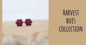 The Harvest Hues Earring Collection is launching on August 25, 2020.
