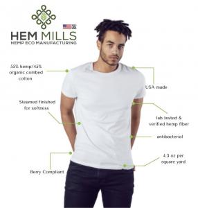 hem mills t-shirt material