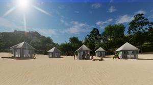 Beach Lounge Tents