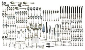 This 140-piece set of sterling flatware by Reed & Barton in the “Francis I” pattern, weighing 175 troy oz., is expected to find a new home for $3,000-$5,000.