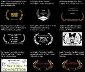 Accolades for Book Screenplay Video Trailer of JoinWith.Me by Mike Meier