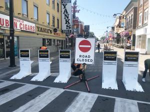 Archer barriers secure streets for outdoor dining in Niagara Falls