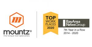Mountz Torque Recognized as 2020 Top Workplace