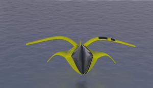 THE FUTURE OF HIGH-SPEED TRAVEL OVER WATER * “Why go through the waves when you can Flare over them”