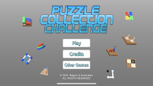 Puzzle Collection Challenge title screen