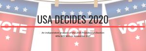 An independent analysis of the 2020 Presidential Election. Who Will Win on November 3rd?