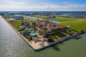 Exterior aerial of 38 La Buena Vida Drive.