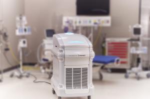 Nevoa’s robot, Nimbus, fogs disinfectant into hospital patient rooms to kill life-threatening pathogens such as COVID-19.