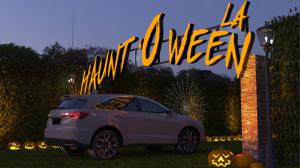 Family Friendly - Car enters HAUNTOWEEN LA Immersive Experience - Oct. 9 - 31, 2020 - Woodland Hills, CA