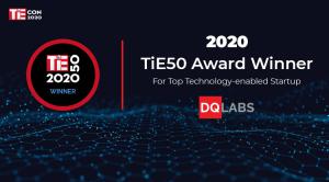 DQLabs.ai 2020 TiE50 Award Winner