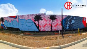 405 mural la mural painters la mural artists los angelses muralist wall vivache designs