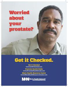 Prostate - Get It Checked