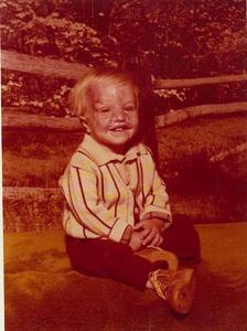 Keith Edmonds at 4 years old.