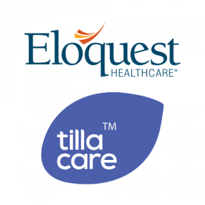 Eloquest Healthcare Logo and TillaCare Logo