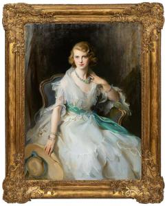 Portrait of Oonagh Guinness (1910-1995), the Anglo-Irish socialite, society hostess and art collector, by Philip de László (Austro-Hungarian/U.K., 1869-1937) ($324,500).