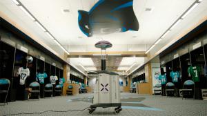 Xenex LightStrike Robot Carolina Panthers