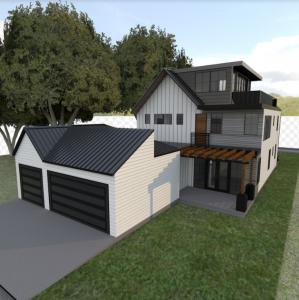 Scandinavian-style  home