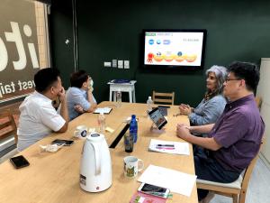 AirSpeQ from Berkeley, CA and Talents Taipei organized meetings at Invest Taipei Offices in Taipei