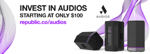 Invest in Audios. The future of Loudspeakers.