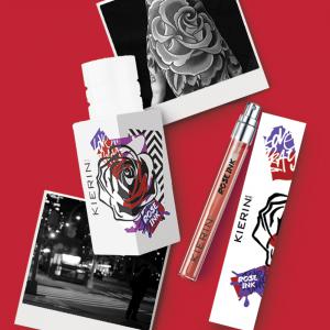 New fragrance KIERIN NYC ROSE INK is available in two sizes, 50ml bottle ($89) and 10ml personal spray ($32).