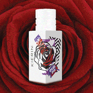 KIERIN NYC ROSE INK is a bold, seductive scent for men and women with notes of saffron, cassis, roses, cedarwood and crisp amber