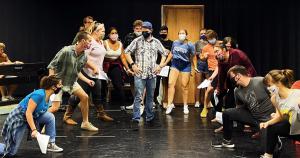 Jessup Theatre Practices for Upcoming Performance