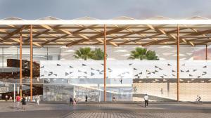 External Main View Right Side of Boca Raton Center for Arts & Innovation