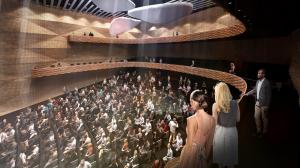 Internal View Theatre Option of Boca Raton Center for Arts & Innovation