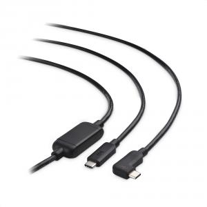 Cable Matters Active USB-C cable is compatible with the Oculus Quest and Oculus Quest 2 headset's Oculus Link cable feature and supports connecting to PCs with a USB-C 3.1 port.