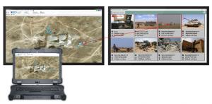 Command Handheld Tablet PC Echelon Tactical 5G PTT Video Message Chat Interoperability JVMF Satellite Radio
