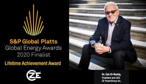 Dr. El-Ramly, Finalist for Platts Global Energy Awards 2020