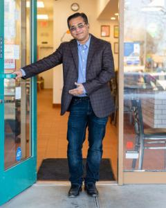Sambit Duttaroy, Founder and Owner of Pizzeria Halt.