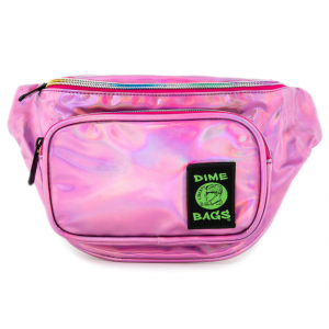 Waist Bag Party Pack in Disco Pink | Dime Bags | Fanny Pack |Holographic pInk