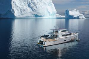 The Arksen 85 has a large capacity for carrying tenders and other equipment