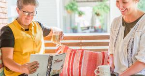 Lucretia and Carmen Reviewing the 2021 "Thrive" Ultimate Weekly Planner