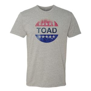 Vintage VOTE logo parody with Toad the Wet Sprocket Logo