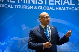 Dr Angus Friday speaks at the 2014 Global Ministerial Summit