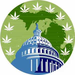 Cannabis Caucus of the Michigan Democratic Party logo